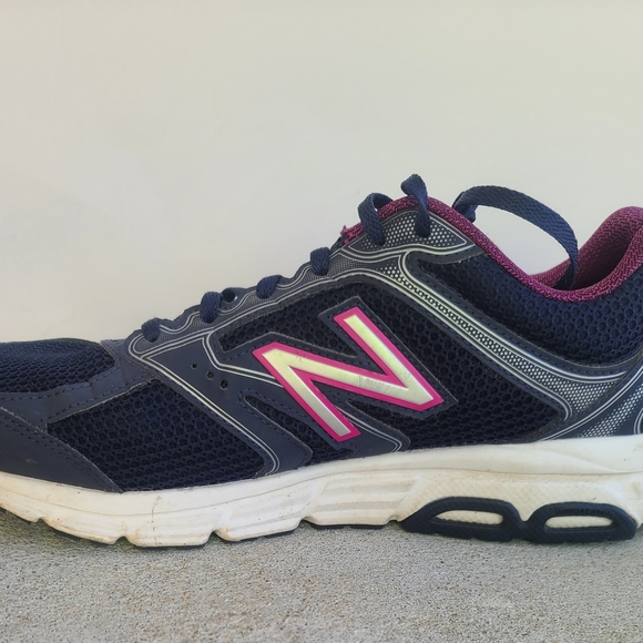 WOMENS IZ 10 NEW BALANCE Blue Purple TECHRIDE 470 WALKING RUNNING SNEAKER SHOES. - Picture 9 of 13